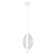 Embark LED Pendant in White/Clear (48|100057-63)