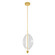 Embark LED Pendant in Gold Leaf/Clear (48|100057-33)
