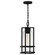 Damien One Light Outdoor Hanging Lantern in Earth Black (10|DMN1907EK)