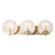 Callisto Three Light Bath Sconce in Modern Brass (39|201057-SKT-86-AR)