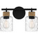 Baltic Two Light Bath in Matte Black (10|BTC8614MBK)