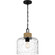 Baltic One Light Mini Pendant in Matte Black (10|BTC1512MBK)