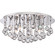 Bordeaux Five Light Flush Mount in Polished Chrome (10|BRX1619C)