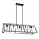 Brockton Five Light Island Chandelier in Grey Ash (10|BRT542GK)