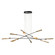 Flight Flight 10-Light Pendant in Modern Brass (39|131412-SKT-LONG-86-85-WC0822)