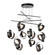 Riza Riza 10-Light Mobile Pendant in Ink (39|131158-SKT-STND-89-GG0711)