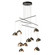 Brooklyn Brooklyn 10-Light Double Shade Mobile Pendant in Sterling (39|131155-SKT-STND-85-20-GG0711)