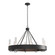 Banded Banded Ring Chandelier in Black (39|105040-SKT-10-ZM0611)
