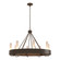 Banded Banded Ring Chandelier in Bronze (39|105040-SKT-05-FD0611)