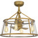 Barlow Four Light Fandelier in Weathered Brass (10|BAW3122WS)