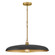 Sadie LED Chandelier in Lacquered Brass (13|48165LCB-BK)