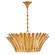 Reina LED Chandelier in Distressed Brass (13|47694DA)