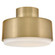 Cedric LED Semi-Flush Mount in Lacquered Brass (13|30072LCB)