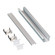 Premium Extrusions Double Flange Bundle Of 1 in Anodized Aluminum (303|PE-DBLF-2M-BNDL1)