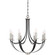 Alana Eight Light Chandelier in Mystic Black (10|ANA5008K)