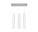 Tango LED Recessed Multiple in White (40|TGO3T02SUSUU1530)