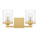 Abner Two Light Bath in Aged Brass (10|ABR8614AB)