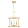 Abner Three Light Pendant in Aged Brass (10|ABR2814AB)