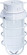 One Light Ceiling Mount in White (72|SF76-618)
