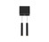 Bravo LED Flushmount in Black (40|BVOS201SUSU1530)