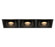 Bravo LED Recessed Multiple in Black (40|BVOR3TL01SGGG1535WCL)
