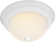 Two Light Flush Mount in Textured White (72|SF76-133)