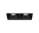 Bravo LED Recessed Multiple in Black (40|BVOR2TL01RGRG1527WCL)