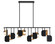 Cornice LED Chandelier in Gold-Black Mix (40|49038-019)