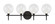 Iissa LED Vanity in Matte Black (40|48918-015)