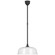 Academy Barn Light LED Pendant in Matte Black (268|TOB 5812MBK-WHT)