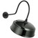Academy Barn Light LED Barn Light in Matte Black (268|TOB 2803MBK/S7-G)
