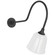Academy Barn Light LED Barn Light in Matte Black (268|TOB 2803MBK/S5-WHT)
