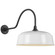 Academy Barn Light LED Barn Light in Matte Black (268|TOB 2802MBK/S7-WHT)