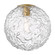 Barrington One Light Mini Pendant in Brushed Brass (405|G320-10CL-BB)