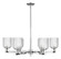 Arcadia Six Light Chandelier in Polished Chrome (405|716-6CR-PC-G559-5SDY)