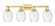 Arcadia Four Light Bath Vanity in Satin Gold (405|716-4W-SG-G459-6CL)