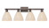 Arcadia Four Light Bath Vanity in Oil Rubbed Bronze (405|716-4W-OB-NBD-75-NAT)