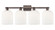 Arcadia Four Light Bath Vanity in Oil Rubbed Bronze (405|716-4W-OB-G559-8GWH)