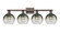 Arcadia Four Light Bath Vanity in Oil Rubbed Bronze (405|716-4W-OB-G483-8SL)