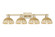Arcadia Four Light Bath Vanity in Champagne Bronze (405|716-4W-CB-NBD2-75-NAT)