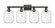 Arcadia Four Light Bath Vanity in Matte Black (405|716-4W-BK-G460-7CL)