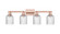 Arcadia Four Light Bath Vanity in Antique Copper (405|716-4W-AC-G559-5SDY)