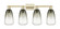 Arcadia Four Light Bath Vanity in Antique Brass (405|716-4W-AB-G480-6SL)