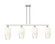 Arcadia Four Light Island Pendant in Brushed Satin Nickel (405|716-4I-SN-G484-7OP)