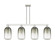 Arcadia Four Light Island Pendant in Brushed Satin Nickel (405|716-4I-SN-G482-7SL)