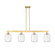 Arcadia Four Light Island Pendant in Satin Gold (405|716-4I-SG-G460-7CL)