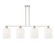 Arcadia Four Light Island Pendant in Polished Nickel (405|716-4I-PN-G559-8GWH)