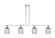 Arcadia Four Light Island Pendant in Polished Nickel (405|716-4I-PN-G559-5SM)
