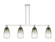 Arcadia Four Light Island Pendant in Polished Nickel (405|716-4I-PN-G480-6SL)