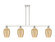 Arcadia Four Light Island Pendant in Polished Nickel (405|716-4I-PN-G457-6ME)